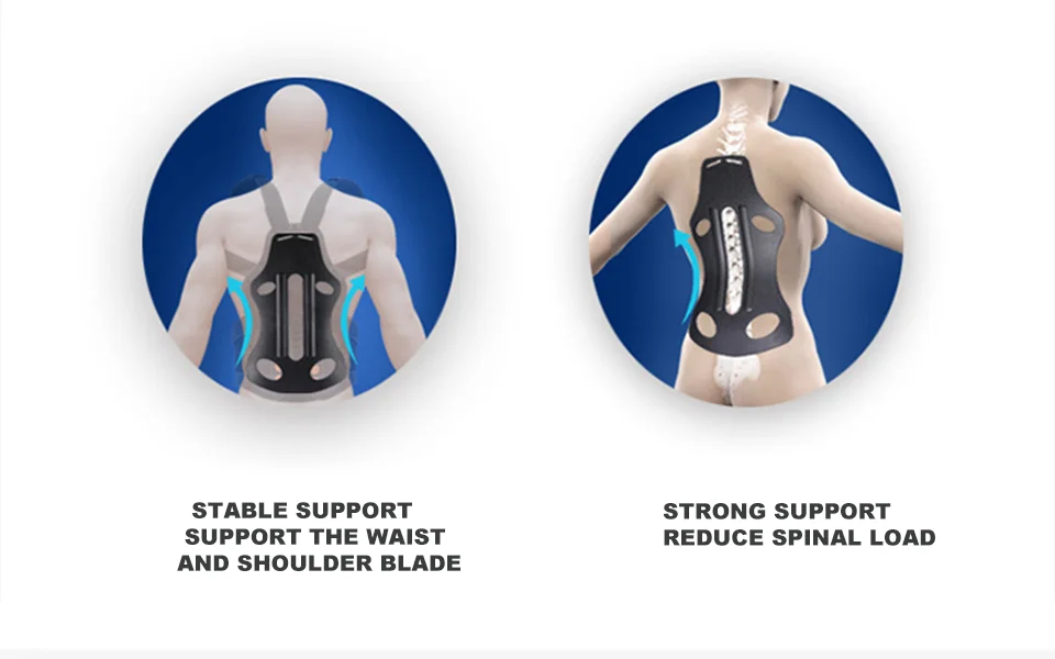 Pr+ mise djustable Brace Поддержка Корректор осанки ключицы позвоночника спины плеча поясницы коррекция осанки