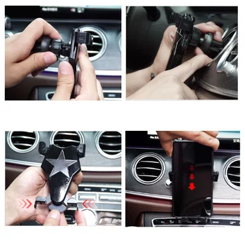 

Universal Car Mobile Phone Holder Air Vent Mount Stand