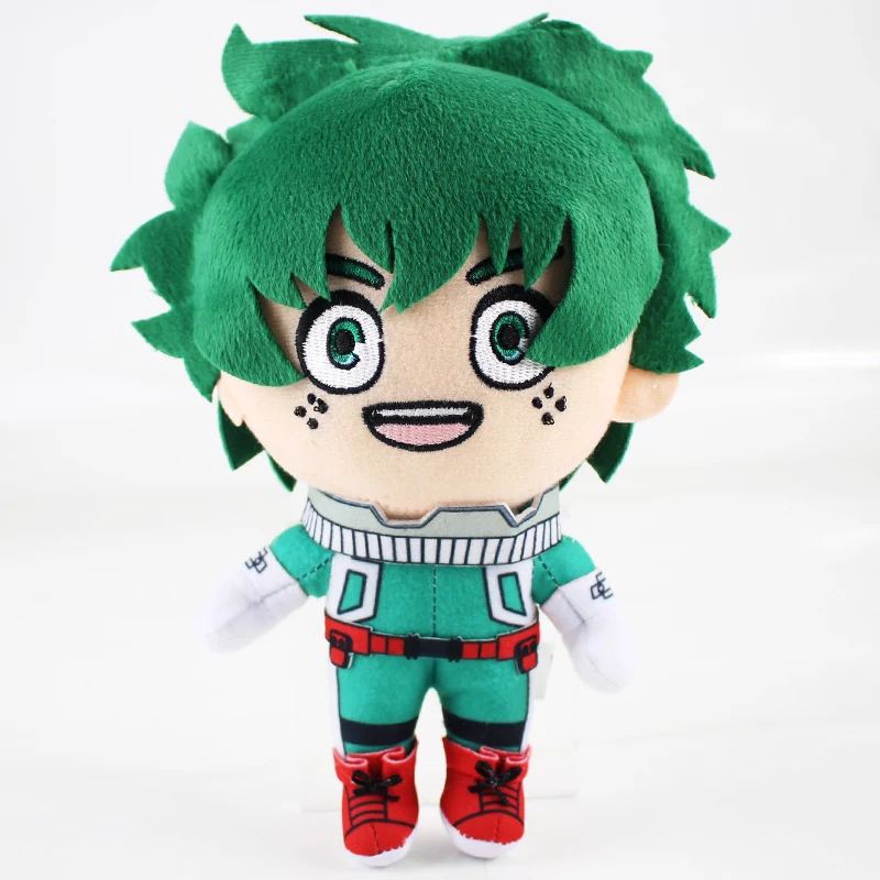 20 см 5 шт./лот My Hero Academy плюшевые игрушки izku Midoriya Todoroki Shoto Katsuki Bakugou мягкие набивные из аниме куклы подарок для детей