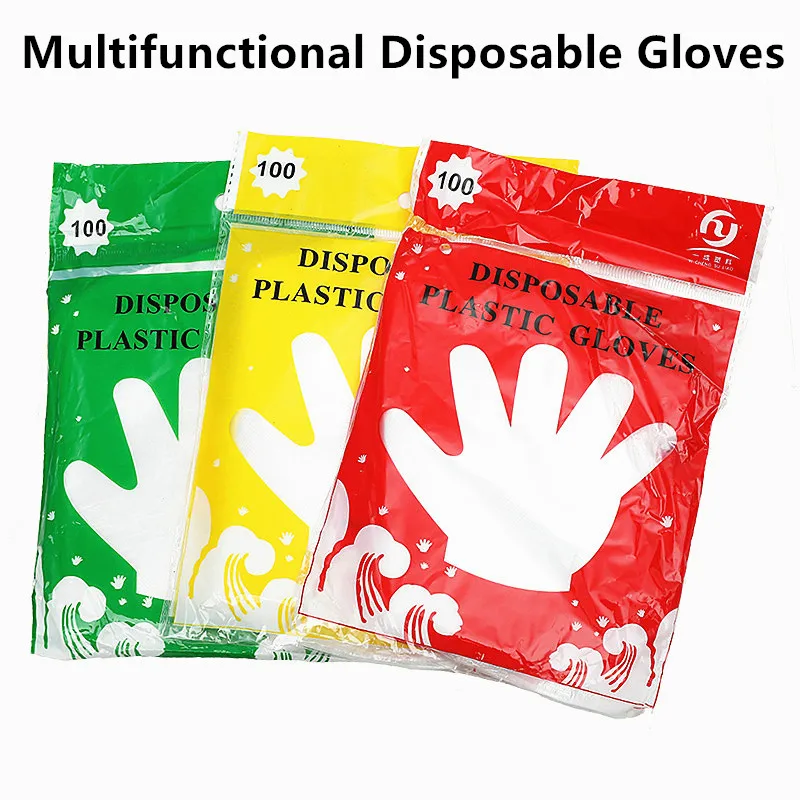 100 шт./компл. одноразовые перчатки для пищевых продуктов экологичные фруктов