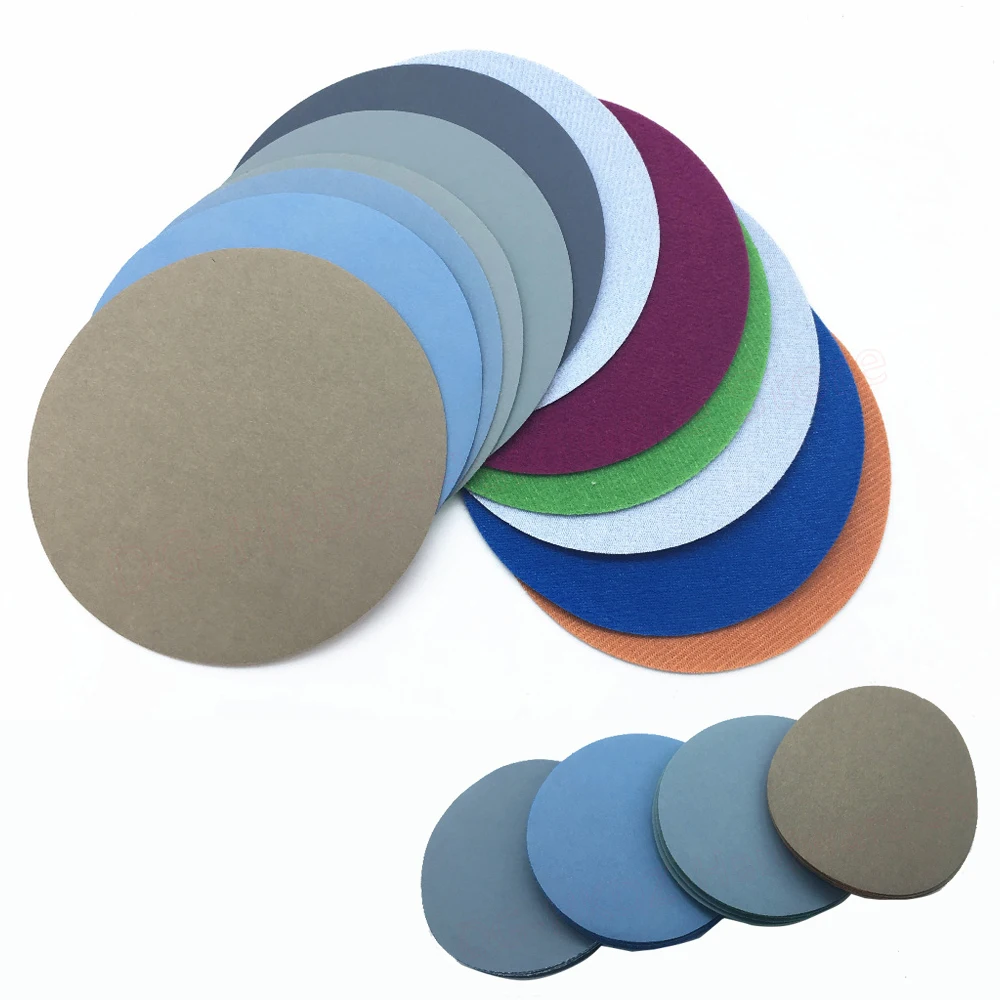 Flocking Disc Water Sandpaper 3 Inch 75mm Dry & Wet Sandpaper Round