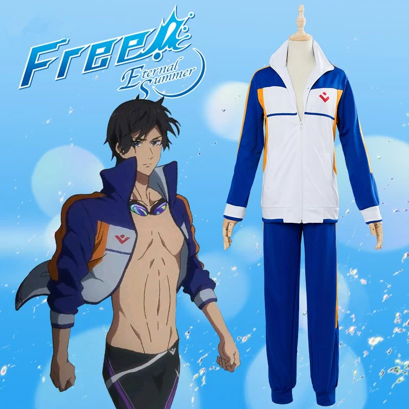 無料 永遠の夏七瀬遥日高大学水水泳クラブ制服コスプレ衣装のスーツ Anime Costumes Aliexpress