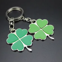 Творческие маленькие подарки клевер брелок Клевер автомобильный брелок крутой кулон маленькие подарки G138