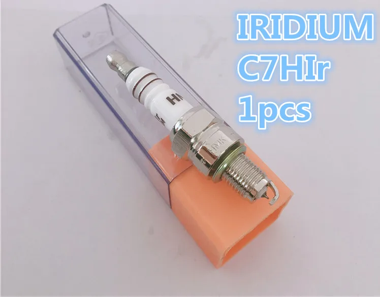 Горячая HMK иридиевая Свеча зажигания C7HIr 1 шт. для или C7HSA C7HS C7HV C7HVX IUF22 U22FS-U U22FSR-U PZ7HC