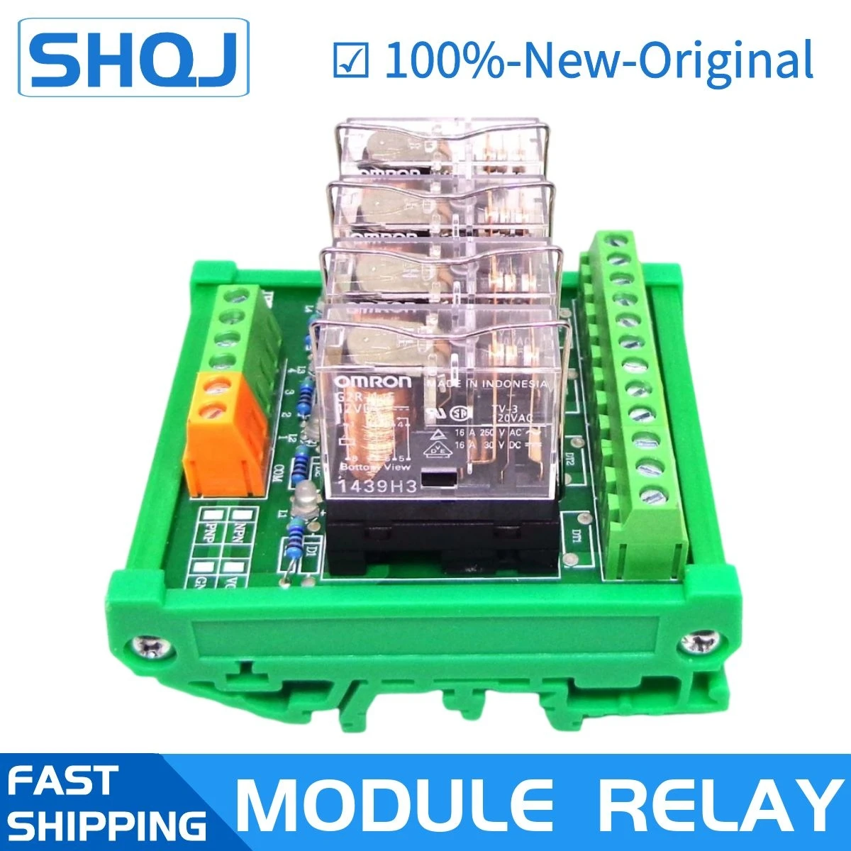 4 kanal OMRON Modul RELAIS PLC 4 möglichkeiten Omron Relais Modul 1NO