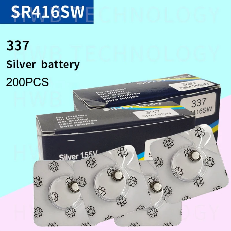 337 X Новый долговечный 623 SR416SW D337 V337 SP337 часовая батарейка | Электроника