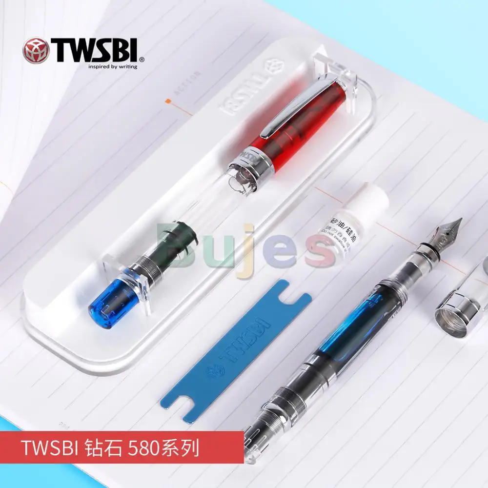 Twsbi ̾Ƹ 580 ǽ ũ  , л     , EF/F/M NIB 繫ǰ