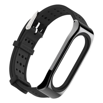 

Bracelet Strap for Mi Band 4 Wrist Strap for Xiaomi Mi Band 3 Accessories Silicone Smart Band Watch Bracelet Wristband Miband 4