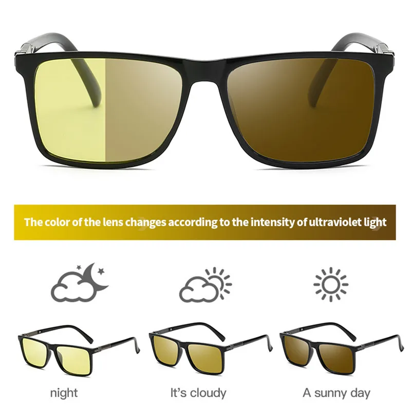 

Vision Nocturna Women Men Night Vision Glasses Polarized Anti-Glare Lens Yellow Sunglasses Driving Night Vision Goggles For Car