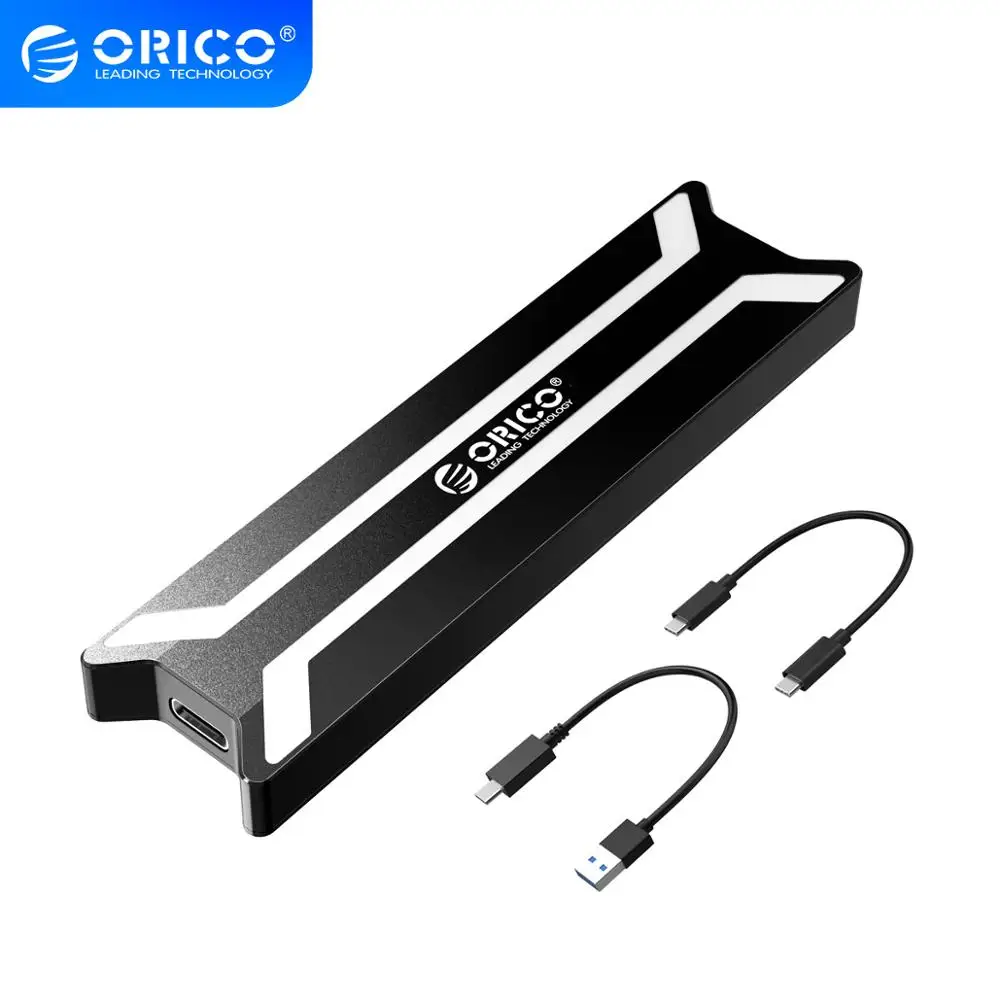Портативный корпус ORICO M-Key NVME M.2 PCI-e SSD для USB3.1 Type-C Gen2 10 Гбит/с футляр внешнего