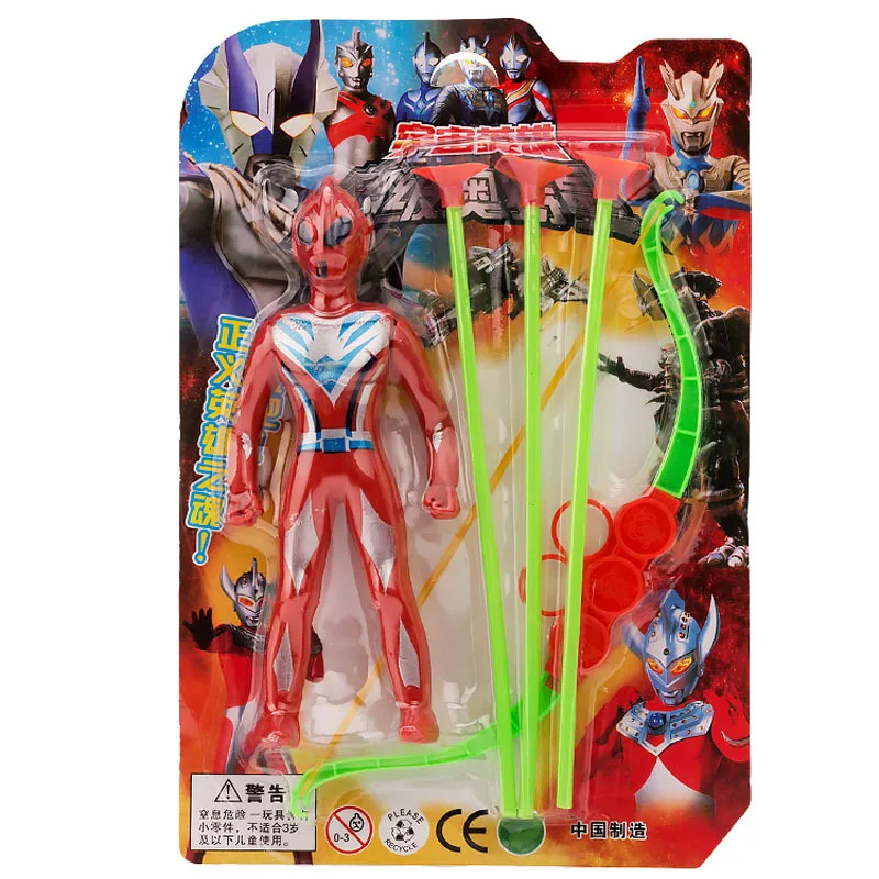 buy Novelty Carded Bow And Arrow Sucker Model Children #039;s Intellectual Animation Manual Ottoman Toy Set Hot Selling Wholesale