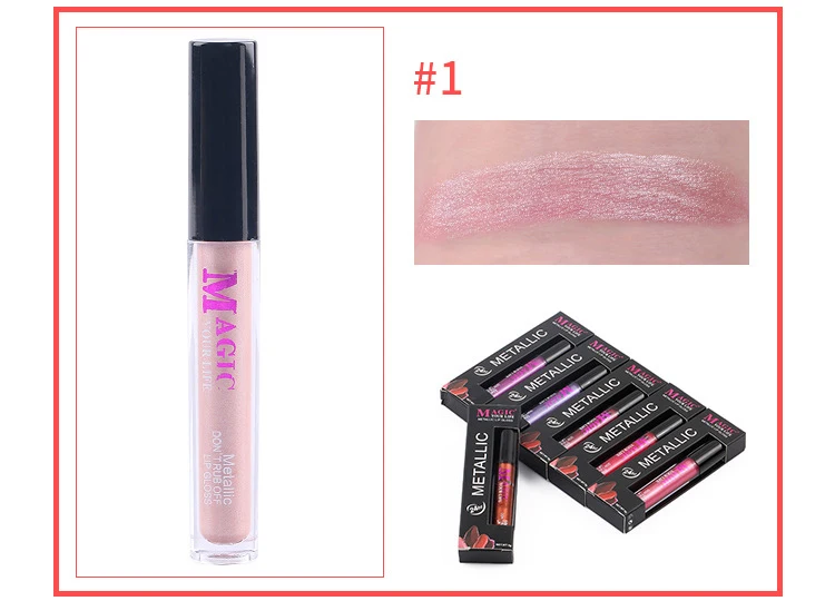 New diamond non-stick cup lip gloss lasting color non-decolorizing highlights non-stick cup lip gloss Free Shipping