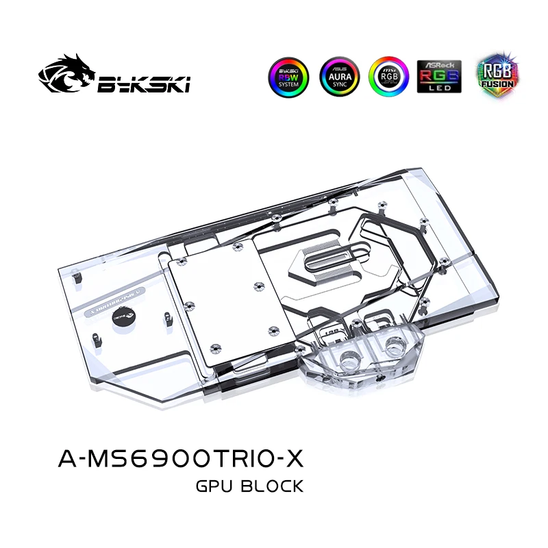 Bykski GPU Block , For MSI RX 6800 6900 6950 XT Gaming X