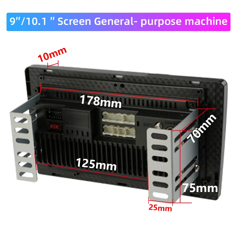 2din 10Inch Android 8.1 Car Radio Multimedia Player Universal Auto Stereo GPS Navigation for Volkswagen Toyota Honda Nissan CR-V