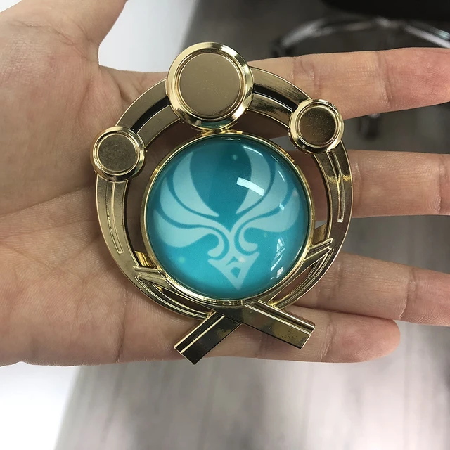 Genshin Impact Trinket Mondstadt Liyue Harbor Vision Of God Keychains Anime Accessories Bag Pendant Key Rings High Quality daoqifeng