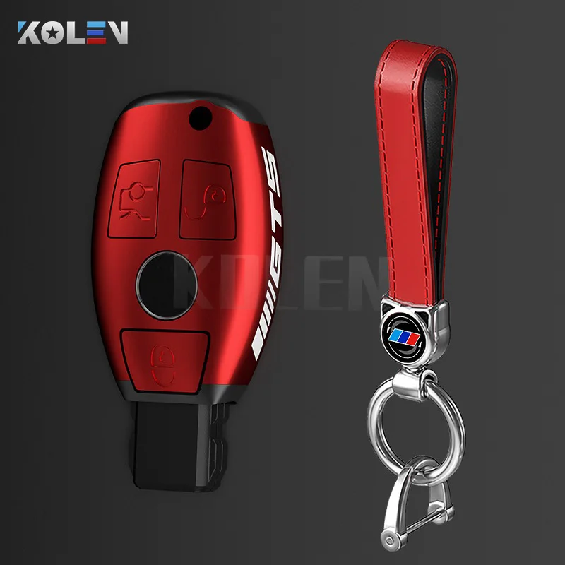 PC Car Remote Key Case Cover Protector Shell Fob per Mercedes Benz A B C S Class W204 W176 W212 GLC CLA GLK SLK CLS accessori - H77b50fde955f4cfca0e03da95f83e43ap