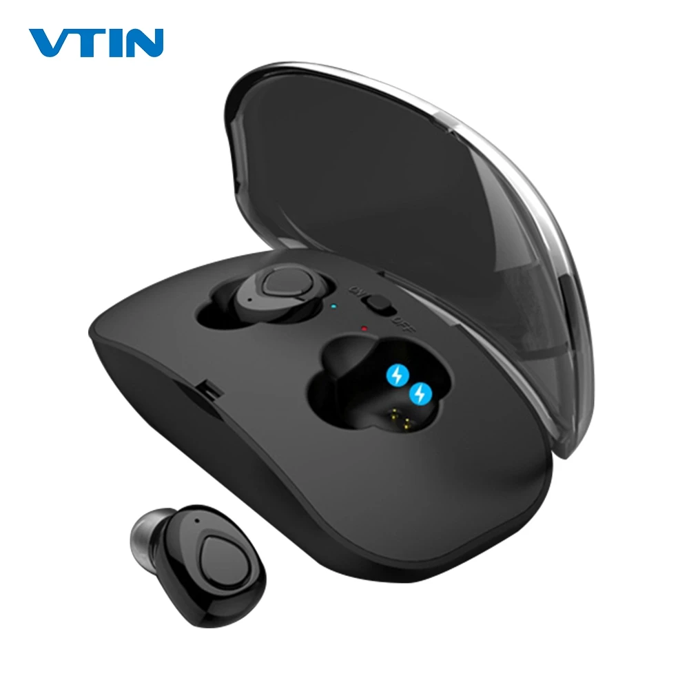 

VTIN TWS Wireless Earphones Bluetooth 5.0 Earbuds CVC6.0 Noise Cancelling Mic Sport Earphone With Charging Box For Iphone