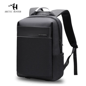 

ARCTIC HUNTER New Casual Laptop Backpack Men's Fashion Students USB Charging Business Travel Waterproof Casual Style Computer