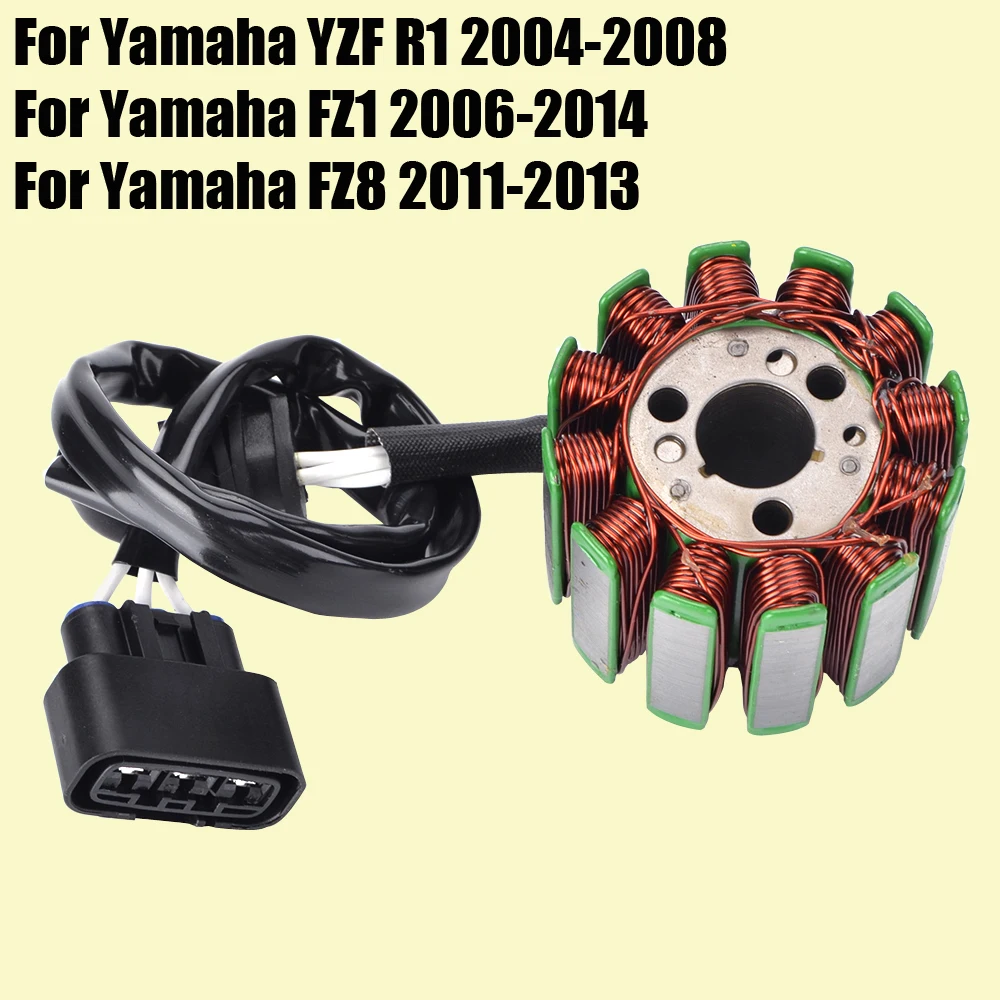 Катушка статора для Yamaha YZF R1 2004-2008 FZ1 2006-2014 FZ8 2011-2013 / YZFR1 YZF-R1 | Автомобили и мотоциклы