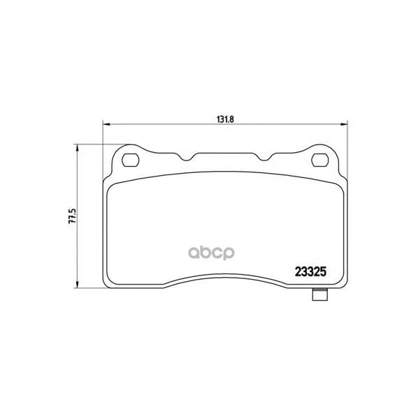 Колодки Тормозные Дисковые | Перед | Opel Astra J Gtc 2.0(08) 04.2012