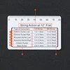 1pc Guitar String Action PVC Gauge String Pitch Ruler Suitable For String Instruments Such As Guitar Bass Mandolin Banjo ► Photo 3/6