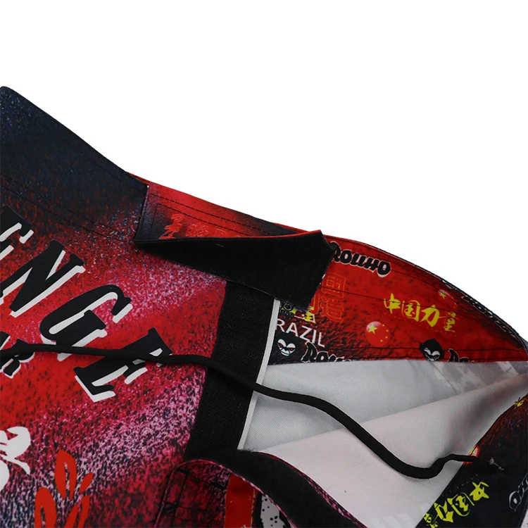 Power Muay Thai MMA с короткими рукавами боксерская рубашка Jiu Jitsu Джерси Фитнес Wushu Sanda Competition shirsmma Fightwear