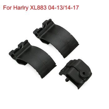 

Side cover Clips Set For Harley Sportster XL883 XL1200 48 72 Left Side Battery Cover Mount 2004-2017