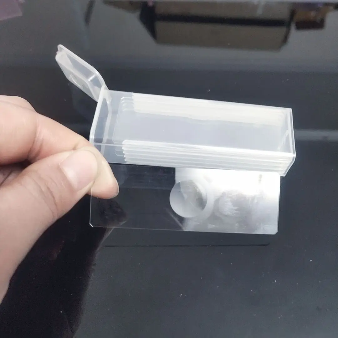 5 PCS Reusable Concave Microscope Blank Glass Slides for Liquid Specimen 3