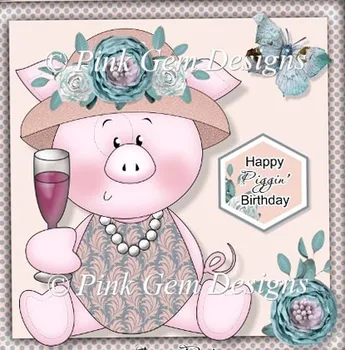 

Little Pig Drink Frames Metal Embossing And Cutting Dies Photo Album Paper Cards Making