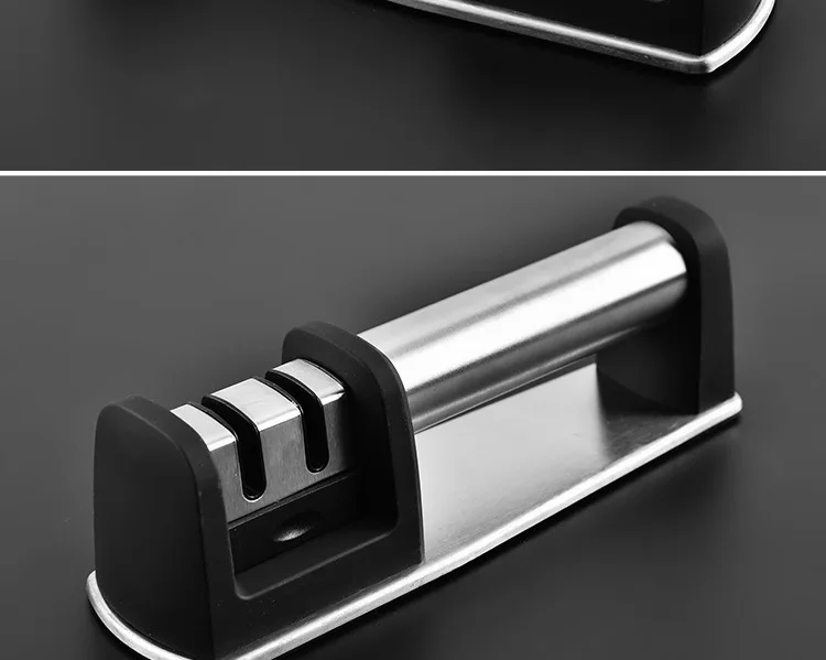 Manufacturers Direct Selling Stainless Steel Practical Manual Quick Sharpener Multi-functional Hand-Held Sharpener Currently Ava