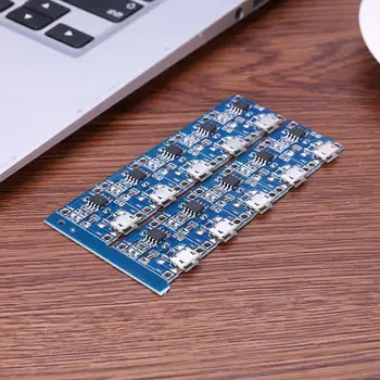 

10pcs 5V 1A TP4056 Lithium Battery Charger Board Mini/Micro USB Power Charging With Protection Functions Computer Component