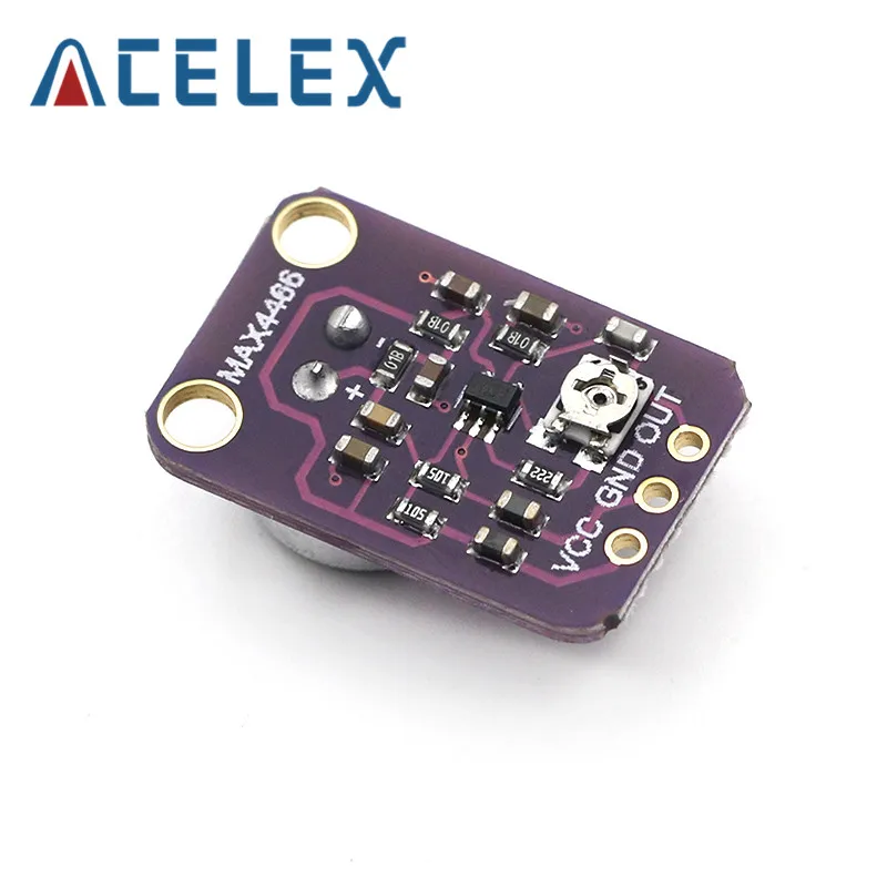 GY MAX4466 Electret микрофонный модуль усилителя с регулируемым коэффициентом усиления