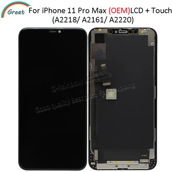 

AAA+ OEM for iPhone 11 Pro Max LCD Display Digitizer Assembly Replacement Screen For iPhone 11 Pro Max A2218 LCD