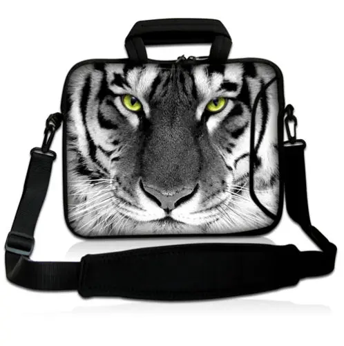 tiger face Розовая сумка через плечо для ноутбука и планшета, сумка-мессенджер для ноутбука, чехол, сумки 1" 13" 1" 15 15,6 13,3 17 12 - Цвет: tiger face