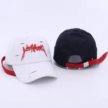 Модные шляпы для папы, бейсболка с надписью, Регулируемая Кепка в стиле хип-хоп для мужчин и женщин, Повседневная Кепка с логотипом черного, белого и красного цветов