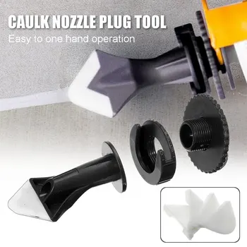 

Caulking Grouting Tool Glass Glue Caulk Nozzle Plug Tool Set Finisher Clean Remover Window Cleaner Scraper Accessories