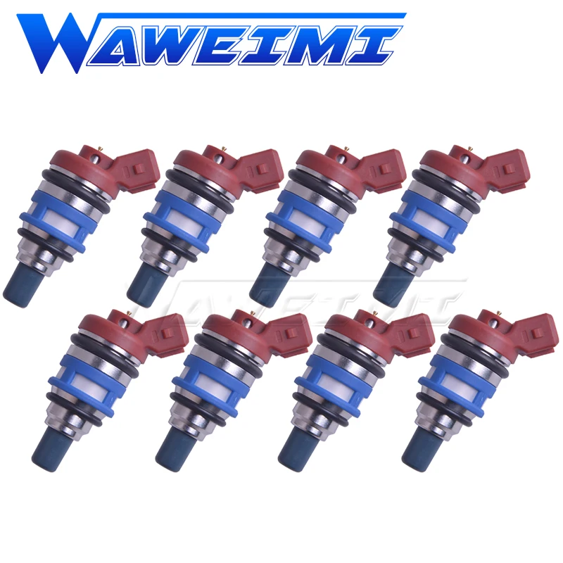 

WAWEIMI 8 Pieces OE 16600-15V02 high quality NEW brand Fuel Injector for 90-93 Ni-ssan 300ZX 3.0LV6