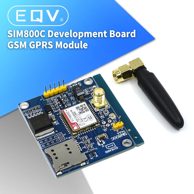 Плата разработки SIM800C модуль GSM GPRS поддержка сообщений Bluetooth аудио интерфейс TTS DTMF