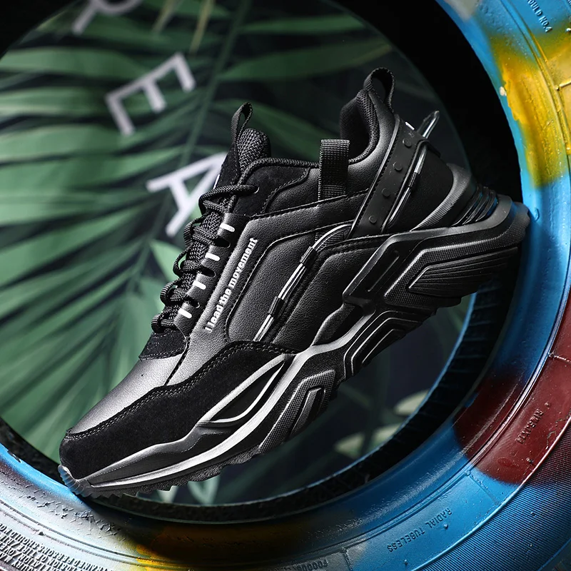 

2020 hot new men's lightweight outdoor shoes comfortable wearresistant platform shoes spring autumn jogging shoes fitness shoes