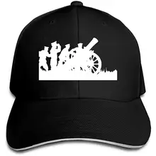 Мужская и Женская бейсбольная кепка с изображением солдата