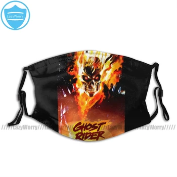 

Ghost Rider Mouth Face Mask Ghost Rider Facial Mask for Adult Fashion Beautiful with Filters Mask