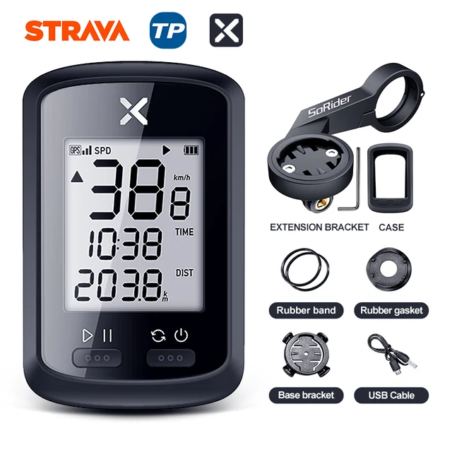 XOSS GPS Bike Computer G+ Wireless Cycling Speedometer Road  MTB Waterproof Bluetooth ANT+ Cadence Speed Cycle Bicycle Computer G S1