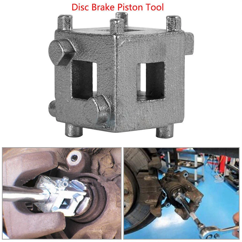 

Rear Disc Brake Caliper Piston Rewind/Wind Back Cube Tool 3/8" Drive Tool