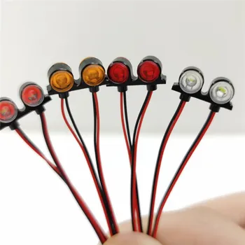 

Bright Side Contour Light Durable LED Side Light Lamp for 1/14 Tamiya Scania Man Actros RC Car Upgrade Kits