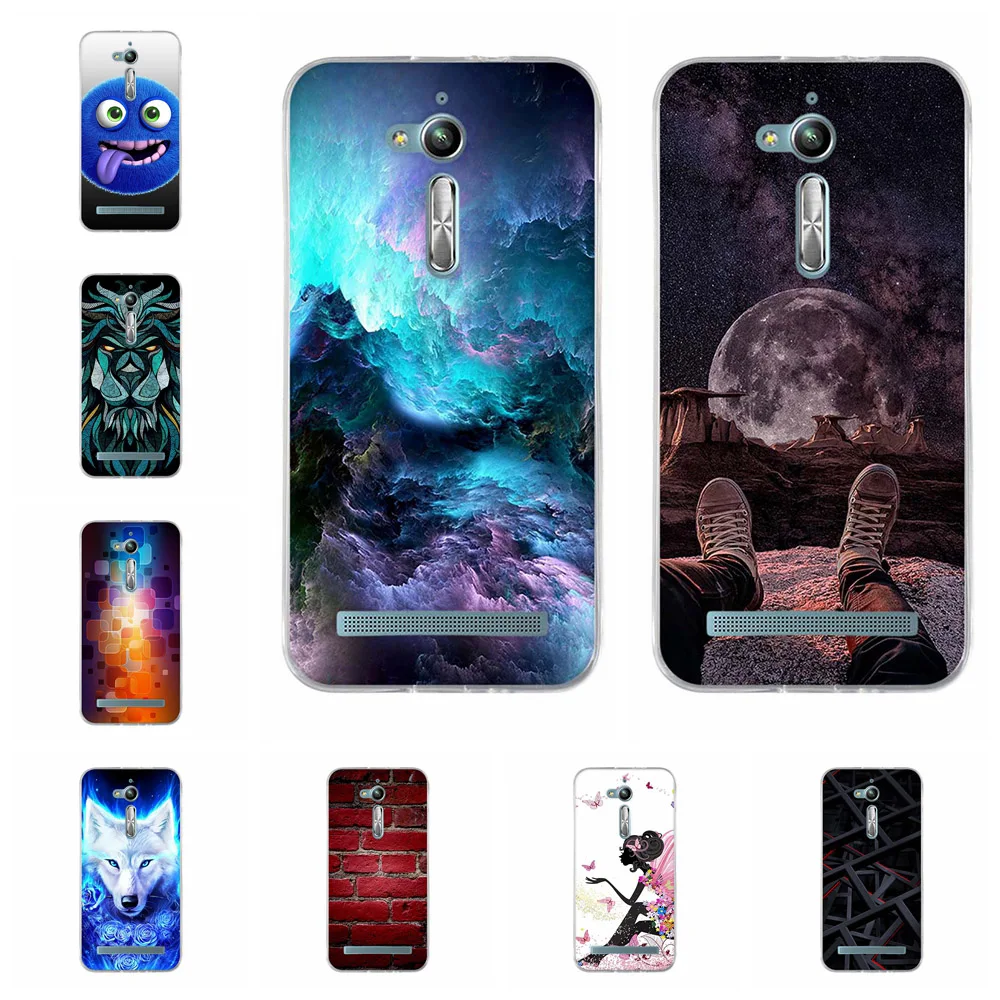 

For Asus Zenfone Go ZB500KL ZB500KG Case Soft TPU For Asus Zenfone Go ZB500KL Cover Cute Pattern For Asus Zenfone Go ZB500KG Bag
