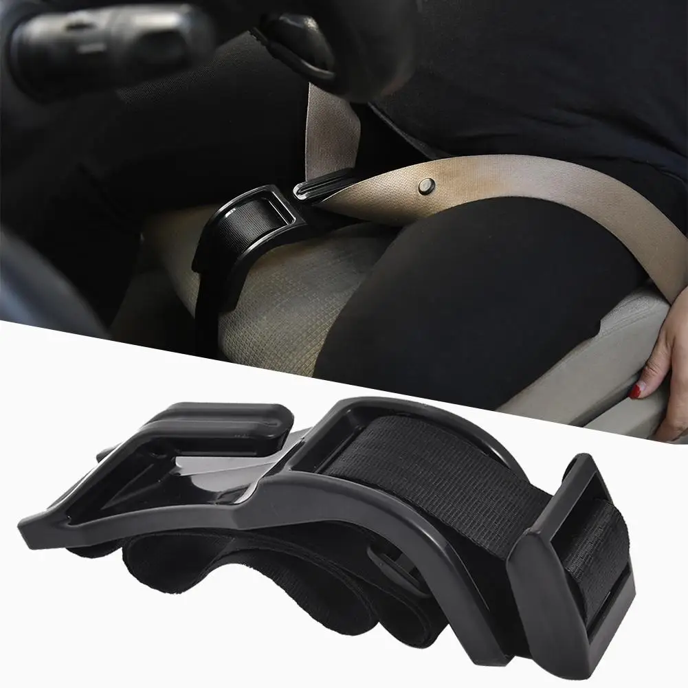 Car Accessories Car Seat Belt Adjuster For Pregnancy Driving Comfort And Safety Protect Unborn Baby, Maternity Mom Bell