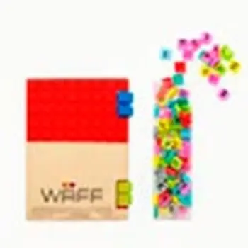 

COMBO S RED NOTEPAD WAFF + LETTERING WAFF WAFF 8724520013204