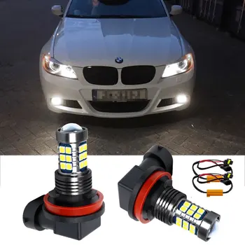

2X H8 H11 9006 HB4 LED Fog Light Bulb For BMW X1 F48 E84 X3 E83 X4 Z4 X5 E70 F15 X6 E71 F16 E60 E61 F10 E87 F20 E81 F01 F02 E65