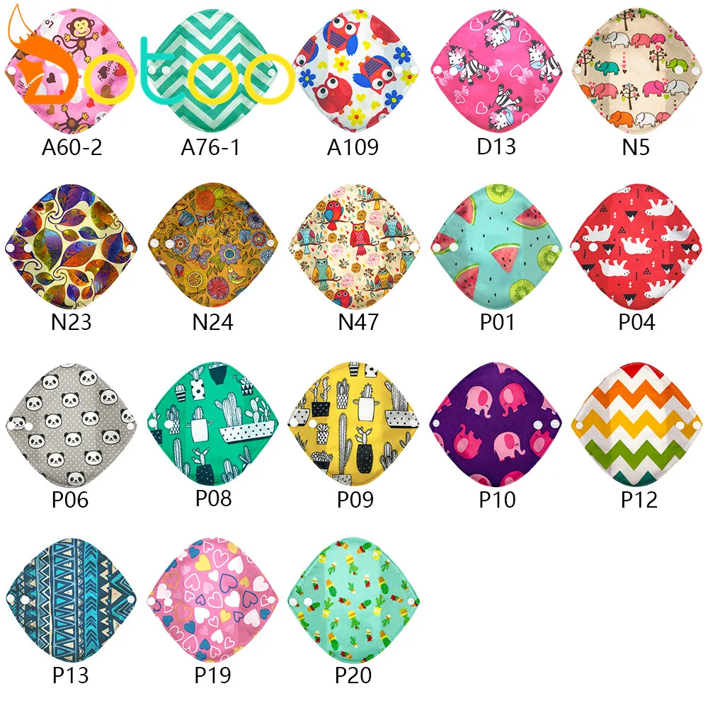 Dotoo 4 шт. бамбуковый уголь 18*18 см гигиеническая прокладка мягкая приятная для кожи новые пренатальные товары для послеродового периода 4 шт.