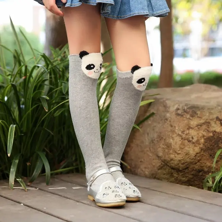 Носки для девочек от 3 до 13 лет, носки без пятки новые хлопковые носки прямые Гольфы с мультипликационным принтом гольфы для девочек